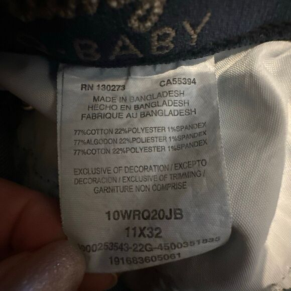 NWOT Wrangler Women's Dark Blue Ultimate Riding Jean Q-Baby Boot Cut - Picture 12 of 13